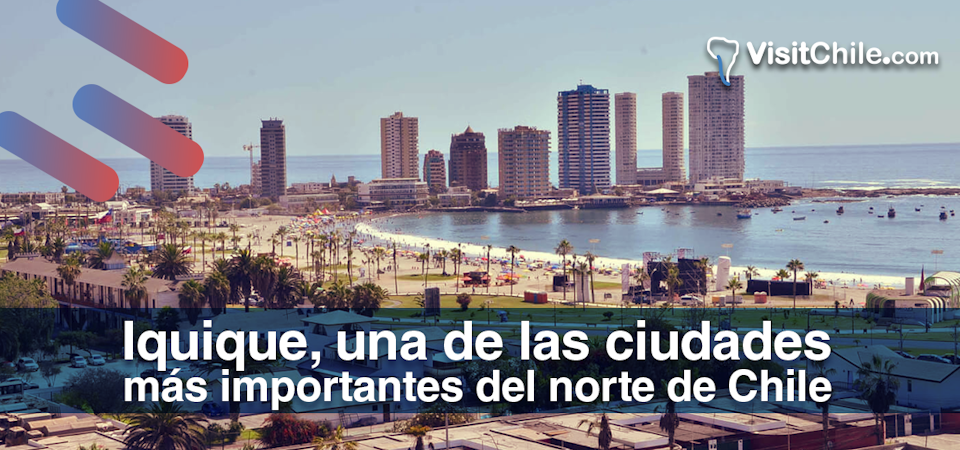 Iquique, una de las ciudades más importantes del norte de Chile.